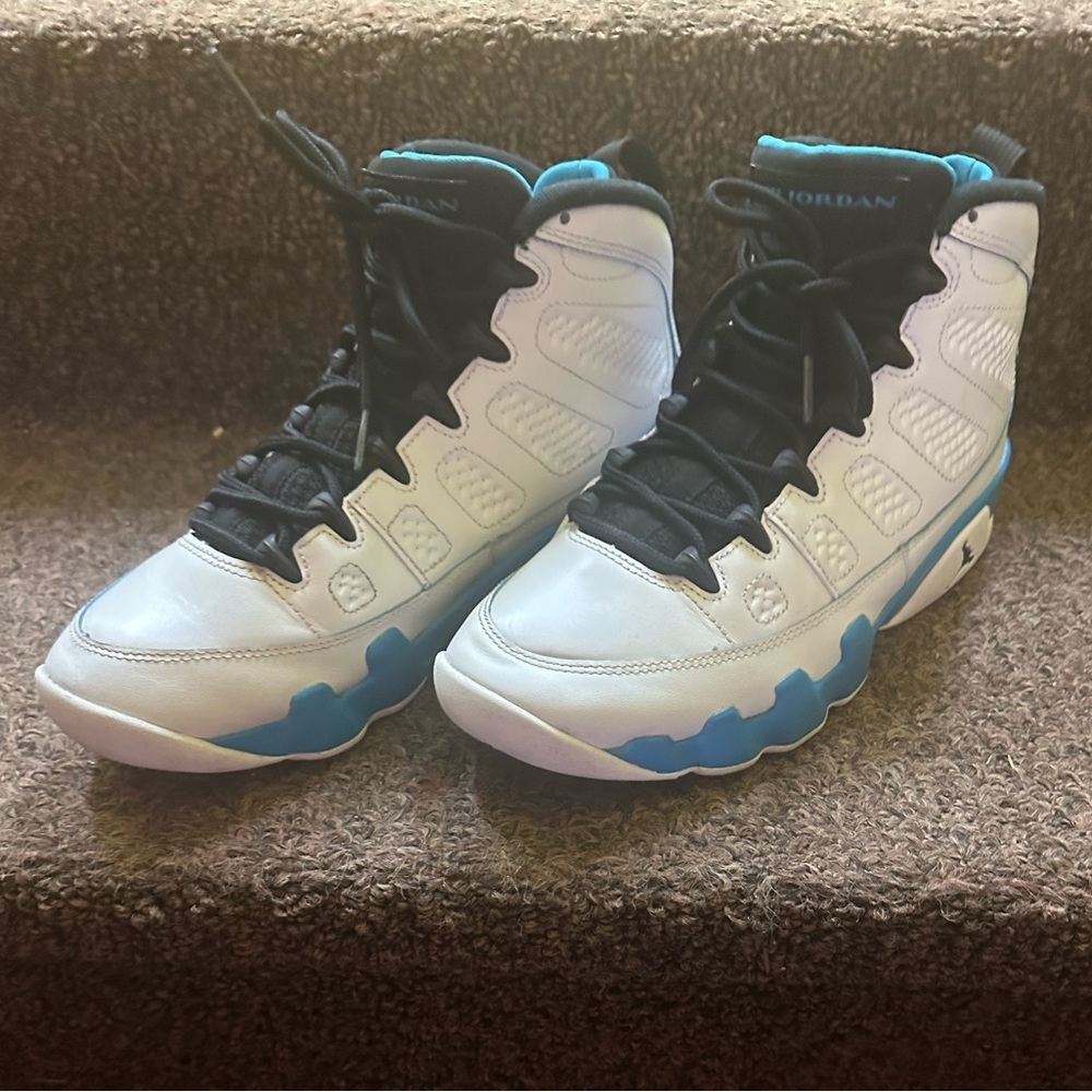 Air Jordan 9 Retro Powder Blue 2024 Sneakers Size 7 Sport Athletic